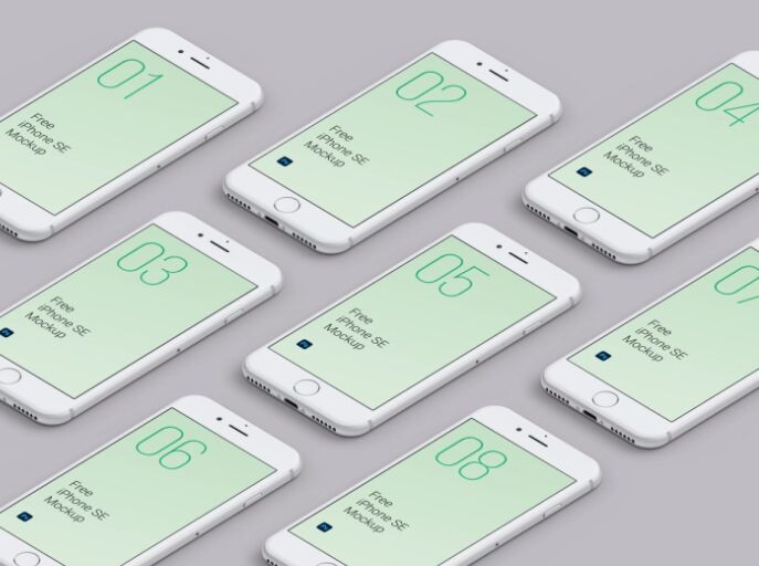 The best free psd iphone mockups we've found from the amazing sources. Best Latest Iphone Se And Iphone 5s 5c Mockup Templates 365 Web Resources